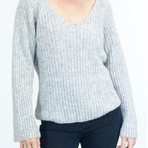 SKIN brand baby alpaca blend v-neck sweater